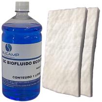 Bio Fluido Lareira Ecológica + 2 Absorvente Cerâmico 30x15