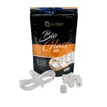 Bio glass mini 11mm 100ml sache 70g ocean tech - midia filtrante vidro sinterizado