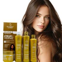 Bio Instinto Chuva de Verniz - Kit Brilho Intenso Antifrizz (4 Produtos) Bio Instinto Chuva de Verniz - Kit Brilho Intenso Antifrizz (4 Produtos)