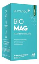 Bio Mag- Magnésio Quelato- 60 Softgel- Pura Vida
