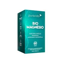 Bio Magnésio 1200mg - Magnésio Bisglicinato - Puravida - 60 Cápsulas