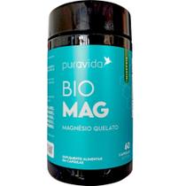 Bio Magnésio 60 Cápsulas Puravida Bio Magnésio 60 Cápsulas Puravida