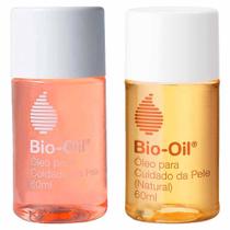 Bio-Oil Kit - Tratamento Antiestrias + Óleo Corporal Natural Bio-Oil Kit - Tratamento Antiestrias + Óleo Corporal Natural