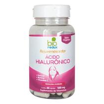 Bio Redux Rejuvenescedor - Ácido Hialurônico (+ Retinol + Biotina + Vitamina C) 60 Cápsulas 500mg