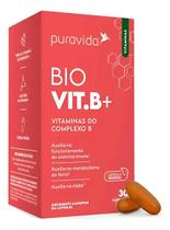 Bio Vit B Complexo B Imunidade Em 30 Cápsulas Pura Vida