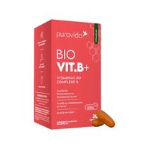 Bio Vit B Vitaminas do Complexo B 30 Cápsulas Puravida