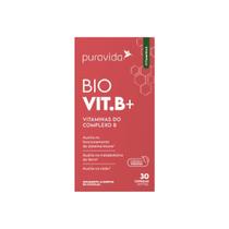 Bio Vitamina B+ Complexo B Vegano Puravida 30 cápsulas Bio Vitamina B+ Complexo B Vegano Puravida 30 cápsulas