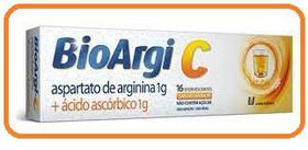 BioArgi C Arginina Vitamina C 16Cpr Eferv - União Química