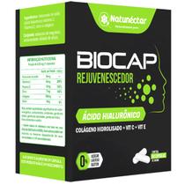Biocap Acido Hialurônico Suplemento Alimentar Natural 100% Original Premium Natunectar 60 Capsulas - Natunéctar