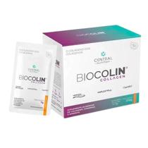 Biocolin Collagen 30 Sachês Sabor Tangerina Central Nutrition
