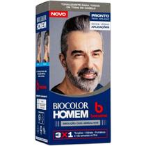 Biocolor Homem Redução dos Grisalhos Tonalizante Masculino