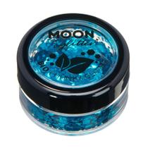 Biodegradável Eco Chunky Glitter Moon Glitter 3g azul Biodegradável Eco Chunky Glitter Moon Glitter 3g azul