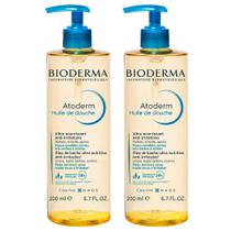 Bioderma Atoderm Kit com 2 Unidades Óleo de Banho 200ml