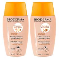 Bioderma Photoderm Nude Touch Kit com 2 Unidades Protetor Solar com Cor FPS50+ - Muito Claro 40ml