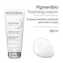 Bioderma pigment bio foaming cream creme esfoliante 200ml