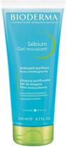 Bioderma Sébium Gel Moussant Antioleosidade 200ml Gel de Limpeza Facial Pele Oleosa