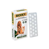 Biodex - Anti-inflamatório, Antialérgico e Antirreumático com 20 comprimidos para cães e gatos