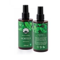 Bioessência Água Floral de Hortelã Pimenta 120ml Refrescante Natural para Rosto, Corpo e Cabelos Vegana, Sem Álcool e Certificada IBD.