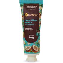 Biofleur Creme Hidratante Desodorante para Mãos Coco e Rosa Branca 30g Biofleur Creme Hidratante Desodorante para Mãos Coco e Rosa Branca 30g