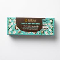 Biofleur Sabonete Barra Coco e Rosa Branca 3x80g Biofleur Sabonete Barra Coco e Rosa Branca 3x80g