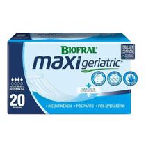 Biofral maxi absorvente geriátrico com 20 unidades