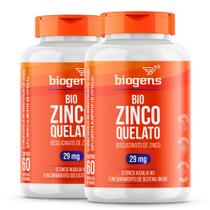Biogens kit 2x bio zinco quelato 60 caps