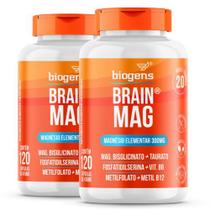 Biogens kit 2x brain mag 2.0 120 caps