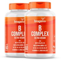 Biogens kit 2x complexo b vitamina b complex 60 caps