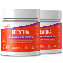Biogens kit 2x creatina pura em pó 150g Biogens kit 2x creatina pura em pó 150g