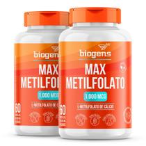 Biogens kit 2x max metilfolato 1000mcg 60 caps