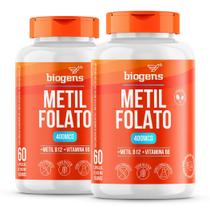 Biogens kit 2x metil folato 60 caps Biogens kit 2x metil folato 60 caps