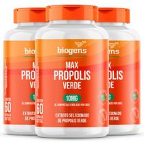 Biogens kit 3x max própolis 60 caps Biogens kit 3x max própolis 60 caps