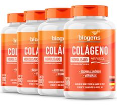 Biogens kit 4x colageno verisol 180 caps