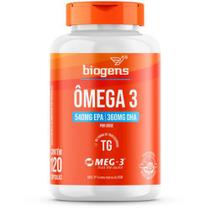 Biogens ômega 3 tg meg 3 - 120 caps