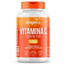 Biogens vitamina c 500 mg essential pure 60 capsulas Biogens vitamina c 500 mg essential pure 60 capsulas