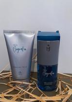 Biografia kit masculino desodorante corporal + shampoo 2 em 1