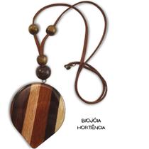 Biojóia Colar - Hortência