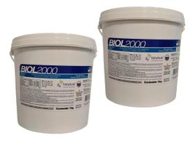 Biol2000 Enzimas Biodegradador Limpa Fossa Caixa De Gordura - Kit 2 Baldes de 1 Kg