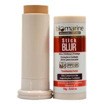 Biomarine Base Bastão Com Protetor Solar Stick Blur Fps 75 Ppd 25 Natural 18G