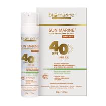 Biomarine Sun Marine Fps40 Controlador De Oleosidade 50g