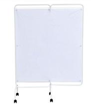 Biombo duplo pintura epóxi tecido em plastico