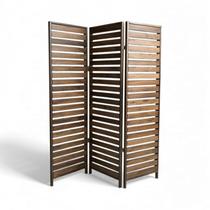 Biombo Versati 3 Folhas Rustic