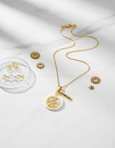 Biomedicina colar de profissão folheado á ouro 18k Biomedicina colar de profissão folheado á ouro 18k