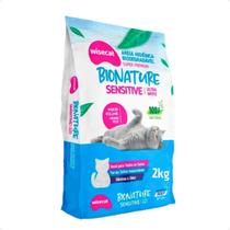 Bionature Wisecat Sensitive Areia Sanitária Higiênica Biodegradável 2kg