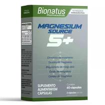 Bionatus Magnesium Sourse 5+ 60 Cápsulas