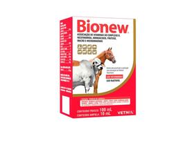 Bionew 100ml Complexo Vitamínico B Equinos Bovinos Vetnil