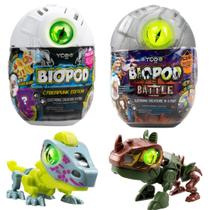 Biopod Batalha + Cyberpunk Boneco Sortido C/ Luz e Som