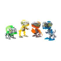 Biopod Mega Pack Batalha com 4 Dinossauros - Fun Divirta-se Biopod Mega Pack Batalha com 4 Dinossauros - Fun Divirta-se