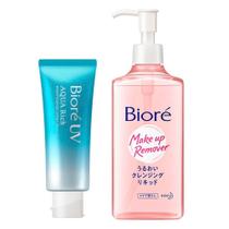 Bioré Uv Kit Protetor Solar Aqua Rich + Demaquilante Facial