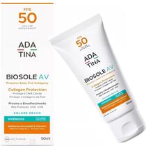 Biosole AV Protetor Solar FPS 50 Protege Colágeno Pele DNA